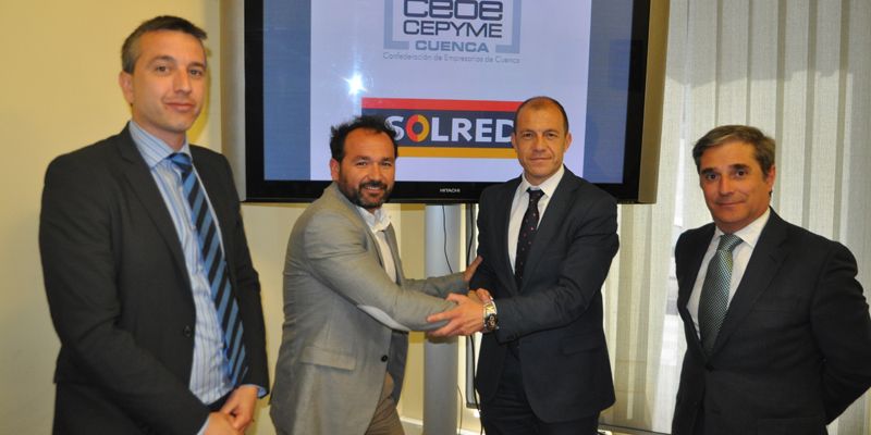 CEOE CEPYME Cuenca firma un convenio de colaboración con SOLRED que beneficiará a todos sus asociados