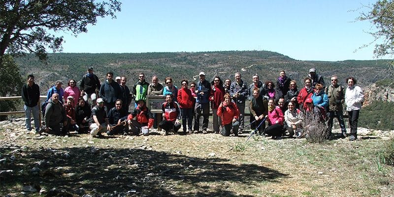 El Campus Diputación de Cuenca Senderismo 2016 llega hasta El Tobar