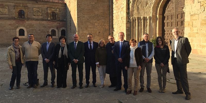 La Junta ultima los detalles para la instalación de la exposición ‘Atempora’ en la catedral de Sigüenza
