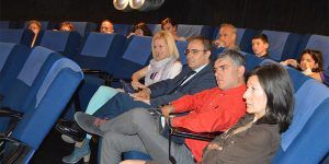 El viceconsejero de Cultura inaugura el nuevo documental del planetario del Museo Regional de Las Ciencias en Cuenca