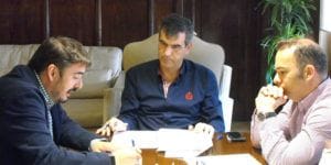 Esteban, Román y Carnicero.