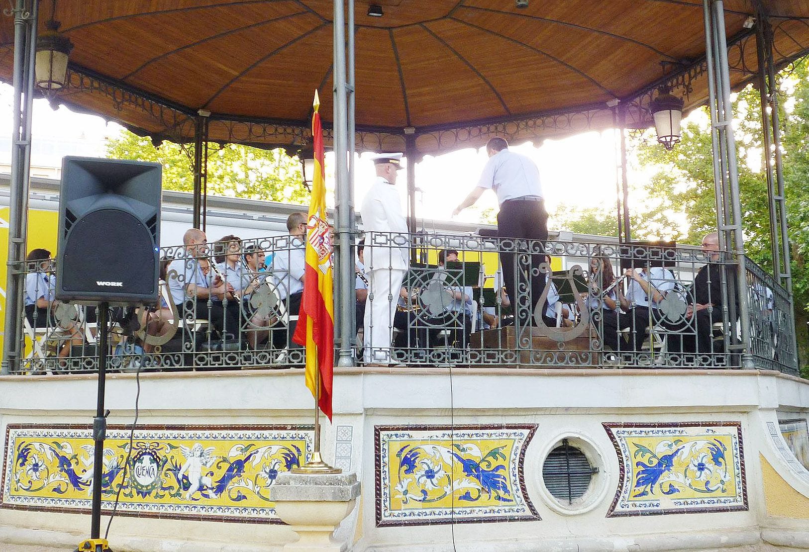 El Parque San Julián de Cuenca acogerá el tradicional concierto de música militar que conmemora el Día de las Fuerzas Armadas