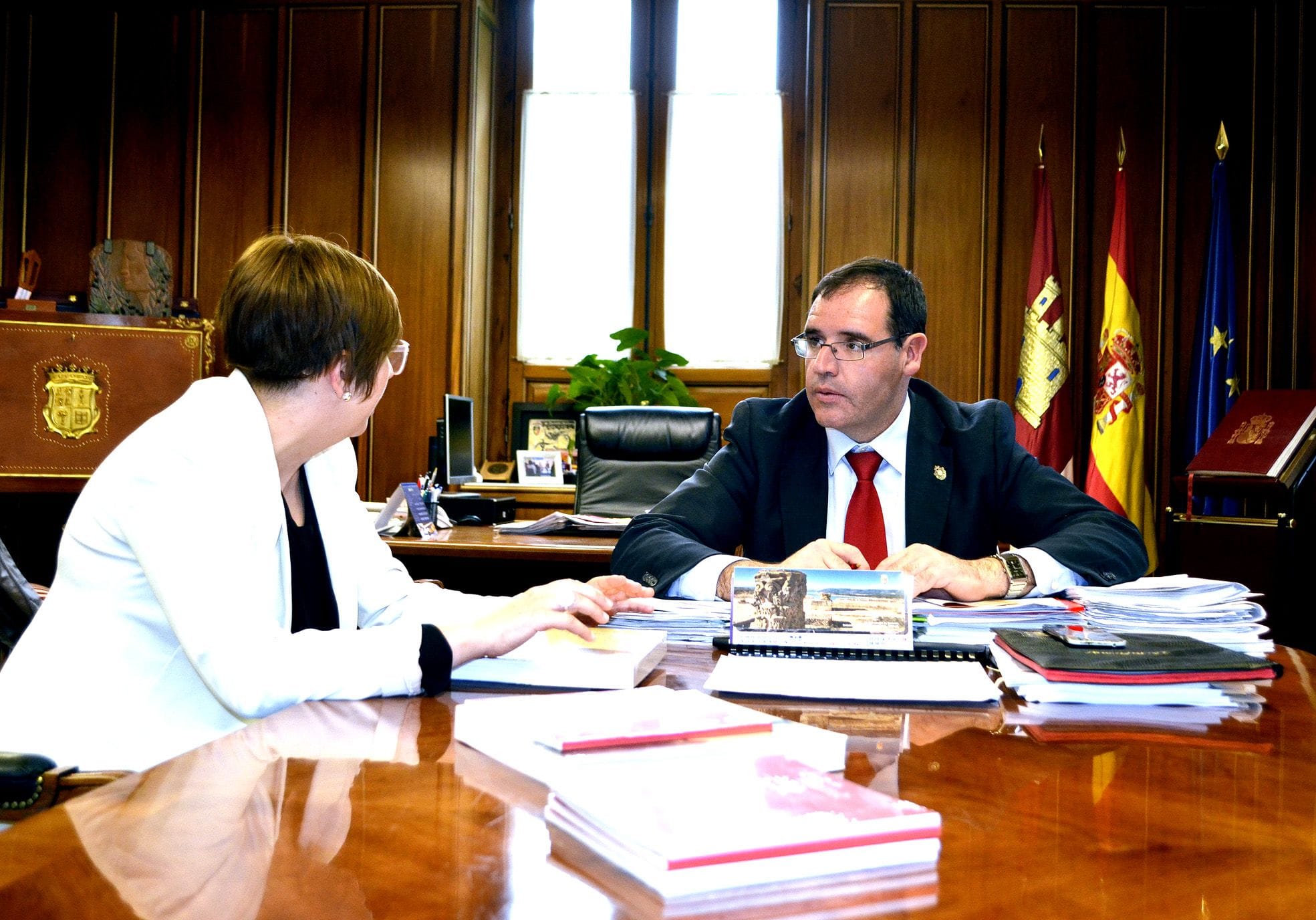 Prieto felicita a los alumnos de 6º de Primaria del CEIP San Gil Abad de Motilla por ganar un concurso nacional