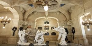 Panteón de la Condesa de la Vega del Pozo, enterramiento, monumento funerario, sepulcro