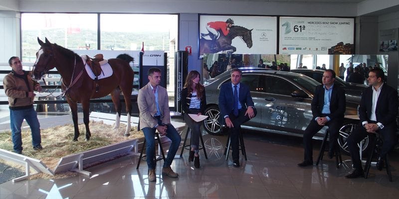 La 61ª edición del Concurso Hípico Nacional de Saltos llega con novedades 1 Presentación del Concurso Hípico Nacional de Saltos.