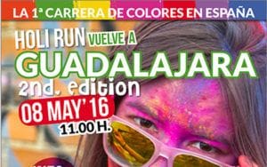 Carrera Holi Run Guadalajara.