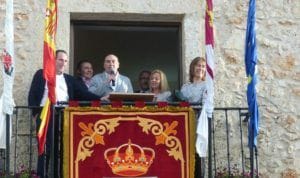 José Manuel Latre durante el pregón. 