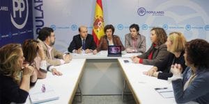 La Comisión de Igualdad y Mujer de PP de Guadalajara en  su reunión de hoy 130516