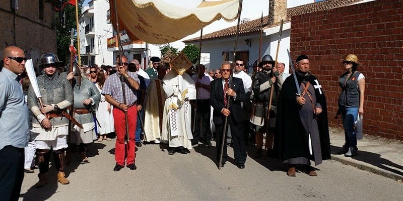 Recreación del milagro de la Santa Hijuela en Carboneras de Guadazaón