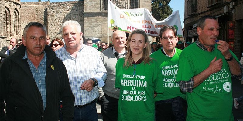 El PP denuncia que CMT ocultó la petición de dimisión de Page por parte de los agricultores