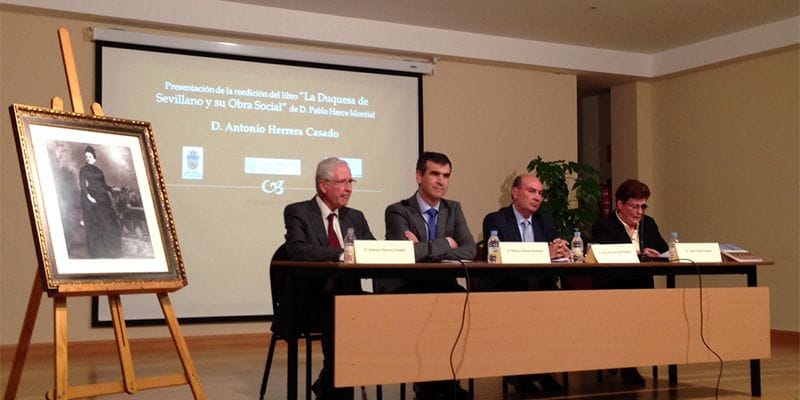 Presentado el libro La duquesa de Sevillano y su Obra Social
