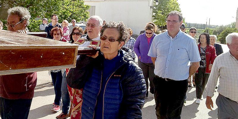 Benjamín Prieto participa en la Romería de Santa Quiteria en Rozalén del Monte