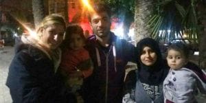 Refugiados con los que trabaja Red Alert Refugees