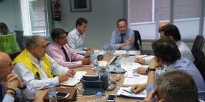 Reunión con el alcalde de Seseña