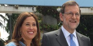 Rosa Romero junto a Mariano Rajoy.