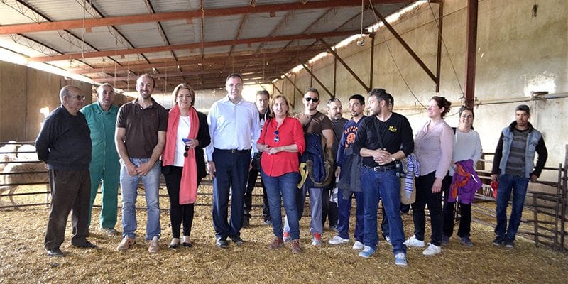 Prieto insta a los alumnos del Taller de Empleo de Pastoreo a que aprovechen esta oportunidad