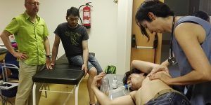 Una treintena de fisioterapeutas asisten en Guadalajara a un curso de técnicas complementarias al tratamiento de patologías respiratorias 2 dav