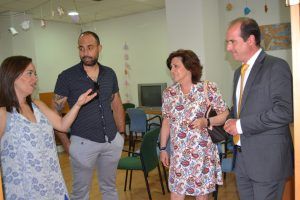 El delegado de la Junta visita las instalaciones de la Asociación de Familiares y Enfermos de Alzheimer y Otras demencias de Guadalajara 2 Asc. Alzheimer