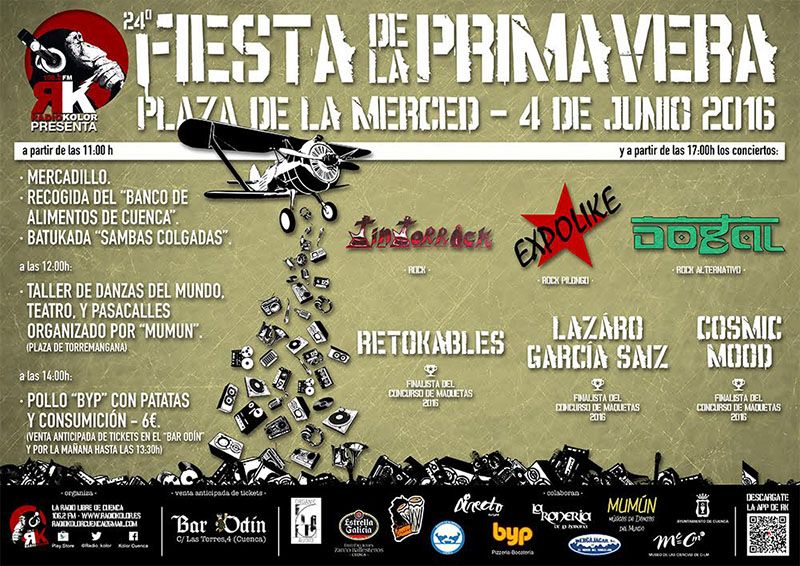 Radio Kolor Cuenca celebra el sábado 4 la XXIV Fiesta de la Primavera