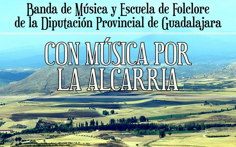 La Banda Provincial de Música y la Escuela de Folklore ofrecen un concierto en Cifuentes