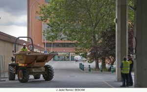 Corte Calle obras Hospital