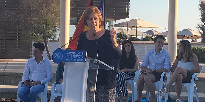 Cospedal: “La gente quiere gobiernos responsables que gobiernen para ellos y sus intereses”