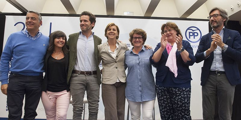 Cospedal recuerda que el voto útil «es el voto a un partido que garantiza un gobierno estable”