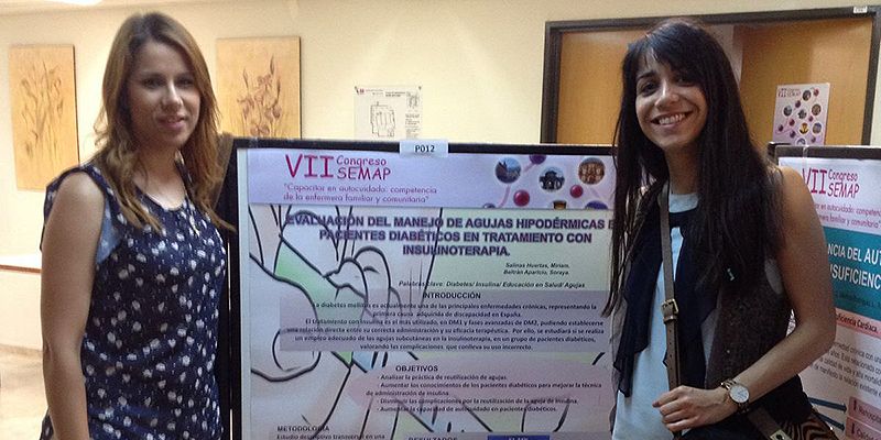 Enfermeras residentes de los Centros de Salud de Azuqueca y Gu-Sur evalúan errores en el manejo de agujas de insulina en diabéticos