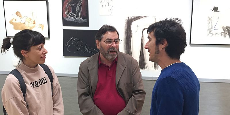 El Centro Joven de Cuenca acoge una exposición de dibujos realizados con modelo en vivo