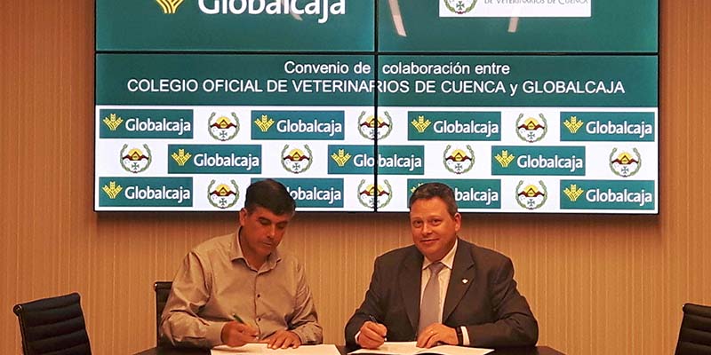 Los colegios de veterinarios de Cuenca y Guadalajara estrechan lazos con Globalcaja