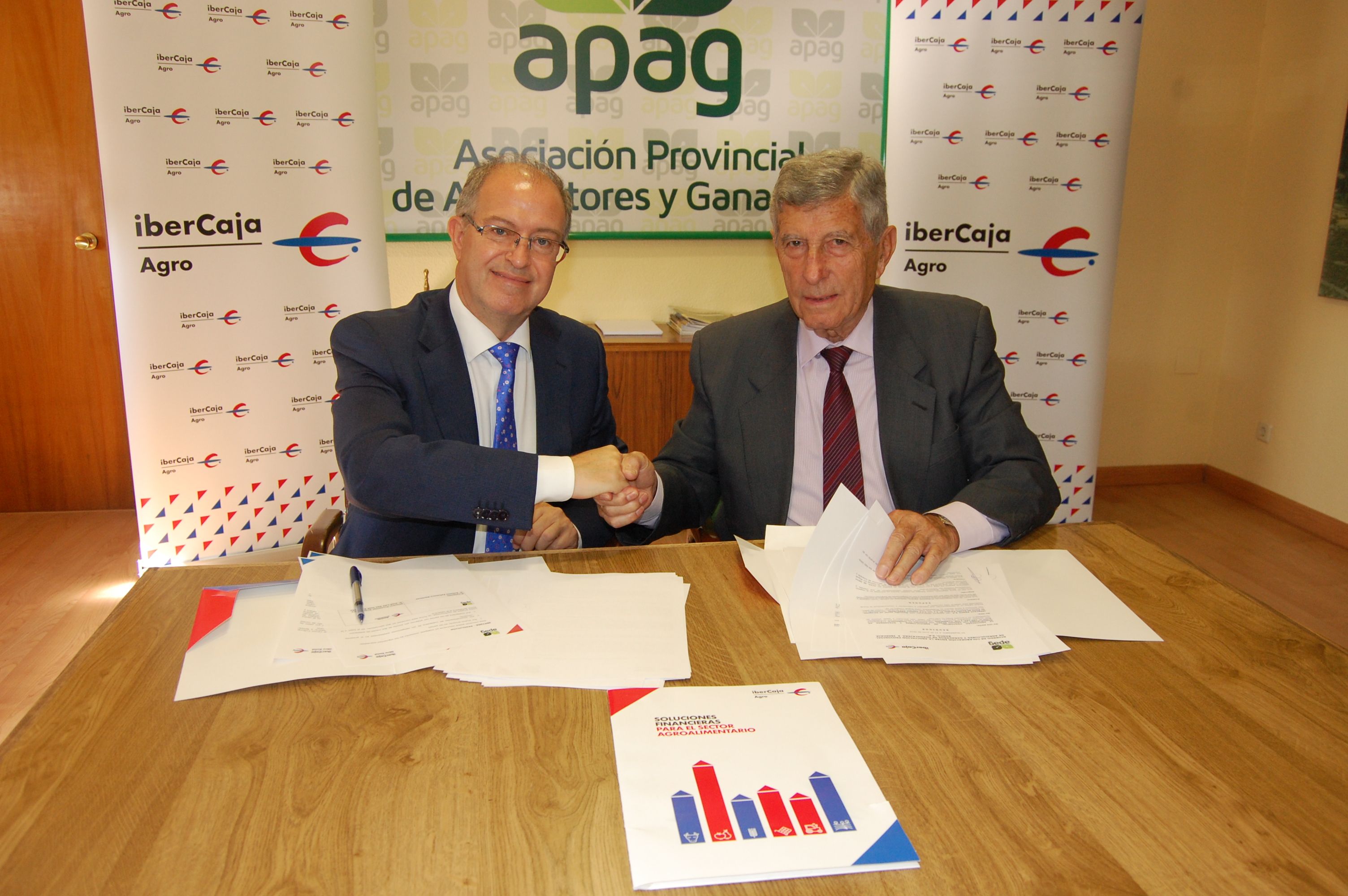 APAG e Ibercaja estrechan su colaboración 3 APAG e Ibercaja estrechan su colaboración