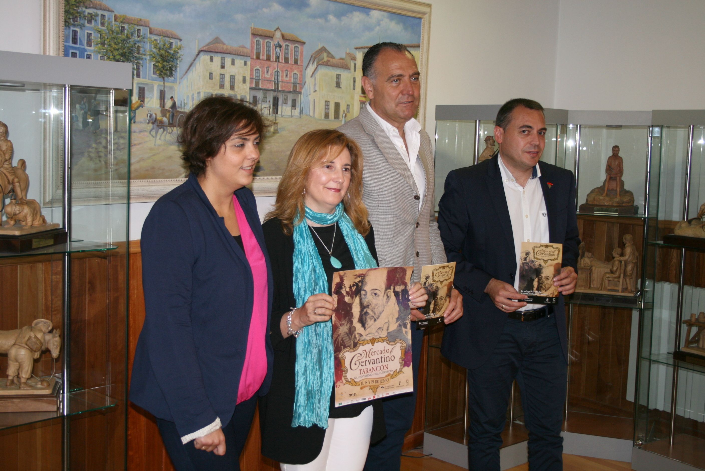 Tarancón acoge un mercado para conmemorar el IV Centenario de la muerte de Miguel de Cervantes