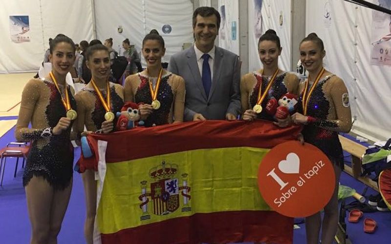 Lleno absoluto en el Multiusos en la segunda jornada de la Copa del Mundo de gimnasia rítmica