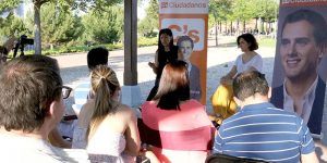 Orlena de Miguel: “Queremos apostar por el talento de nuestro jóvenes, y para ello, lo que se necesita es dar oportunidades” 2 Jóvenes Ciudadanos (C's)