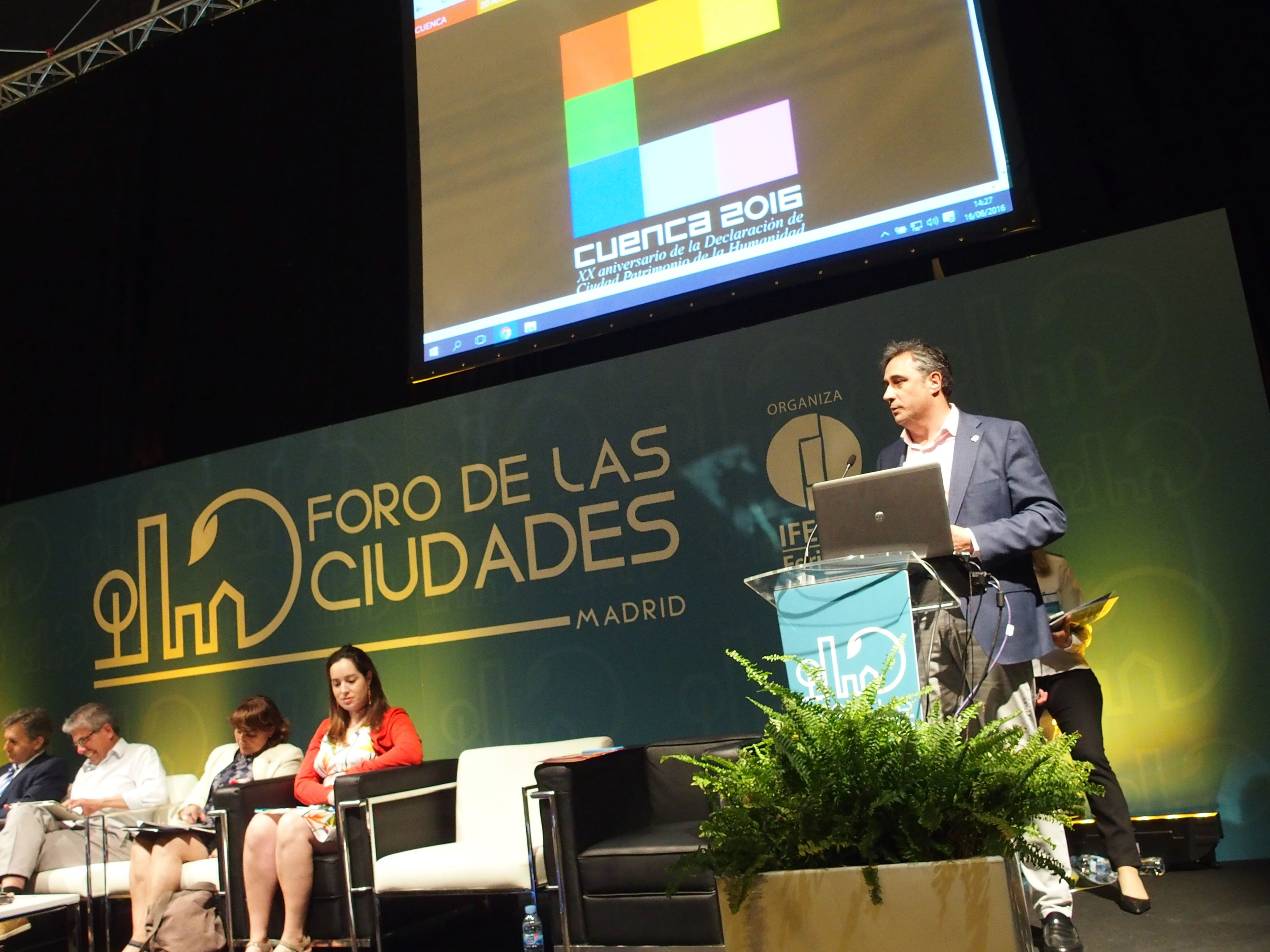 Mariscal representa a las Ciudades Patrimonio en el II Foro de las Ciudades 3 Mariscal representa a las Ciudades Patrimonio en el II Foro de las Ciudades