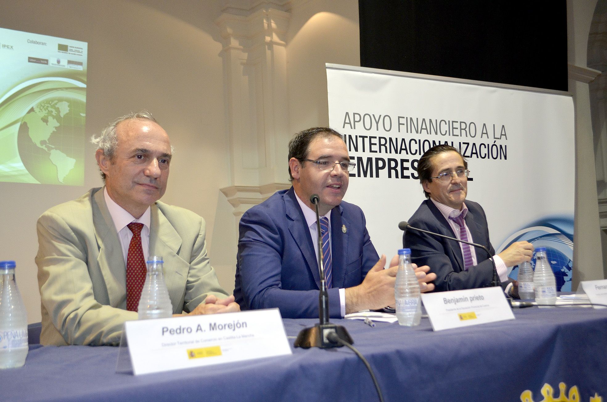 Prieto aboga por la internacionalización de nuestras empresas como instrumento dinamizador de la economía provincial 3 Prieto aboga por la internacionalización de nuestras empresas como instrumento dinamizador de la economía provincial