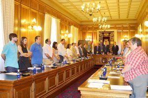 La Diputación de Cuenca aprueba la adenda al convenio con la Junta para continuar con la gestión de Segóbriga 3 MinutoSilencioPlenoJunioNota