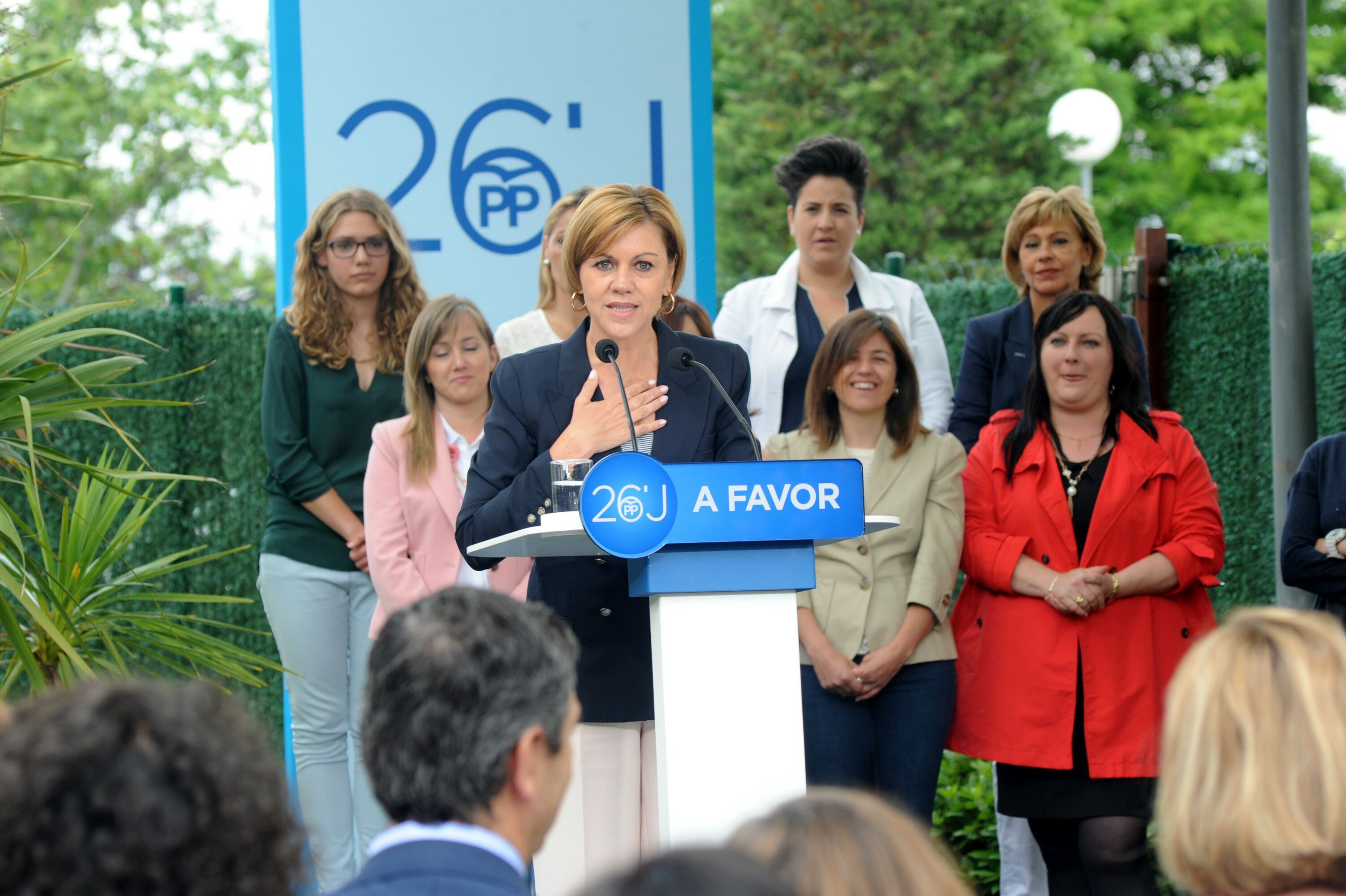 Cospedal: “El PP cree en la igualdad de verdad entre hombres y mujeres”