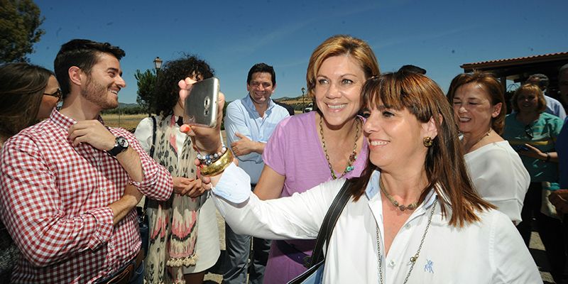 Cospedal pide el voto para Mariano Rajoy, “el único candidato que va a trabajar por España y por los españoles”