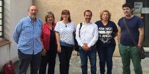 El PSOE se compromete con la reindustrialización del Corredor y las inversiones especiales para zonas rurales 2 Reunión con CCOO 15-6-16