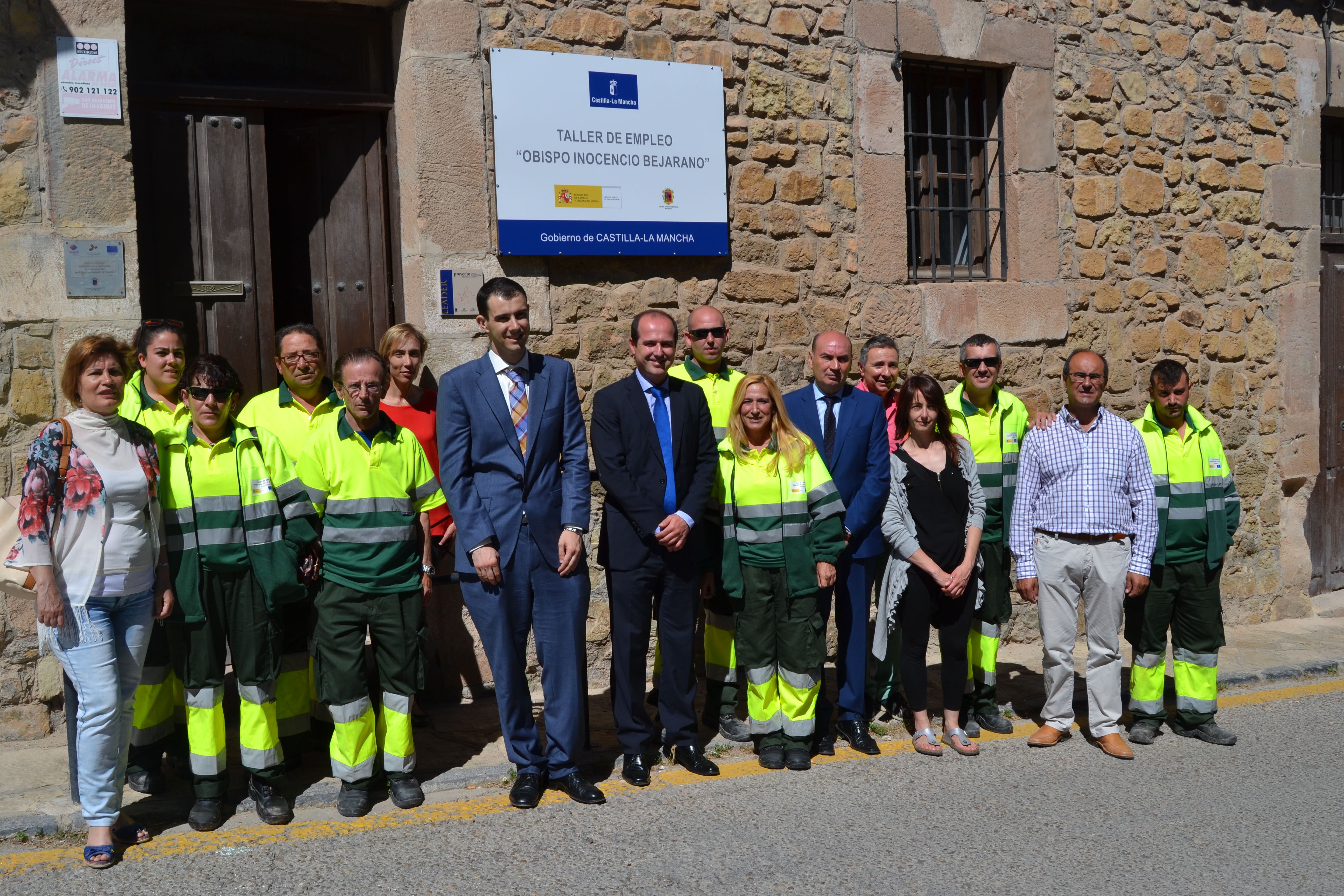 Un total de 130 desempleados se forman y trabajan gracias a los Talleres de Empleo que la Junta financia en la provincia de Guadalajara