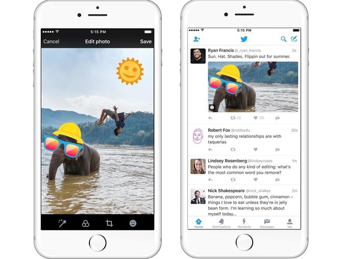 Twitter añade los ‘stickers’ para hacer más creativos los ‘tuits’