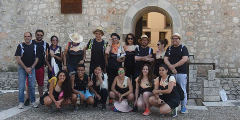 El viaje a la Alcarria de los estudiantes de la UAH finaliza su primera etapa en el castillo de Torija