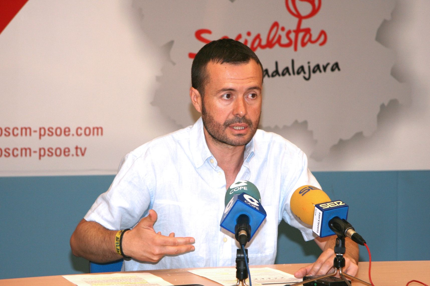 Escudero echa en cara al PP que “ni siquiera en Navidad paran de mentir" 3 Ecudero: “El PP de Guadalajara quiere las aguas fecales de otros para nuestra provincia”