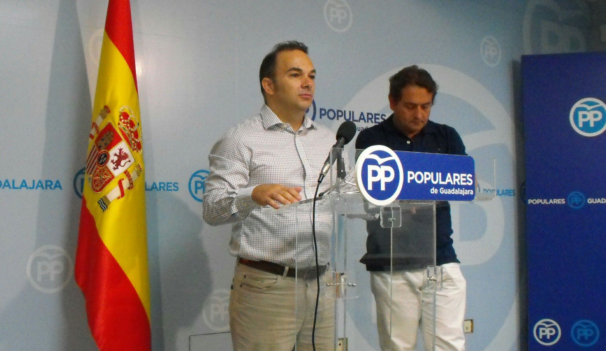 El PP lamenta que el presidente de la MAS olvide proyectos esenciales: la primera y la segunda conducción y la conexión Alcorlo -ETAP