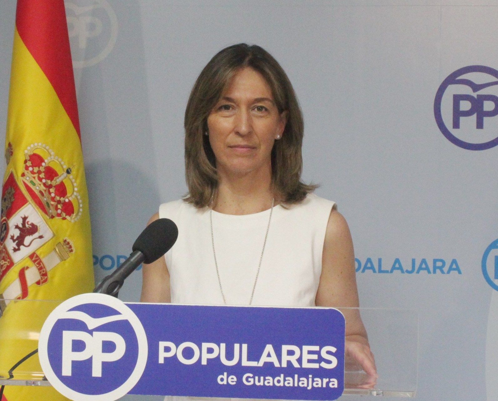 Ana Guarinos: «La visita de Page al Hospital de Guadalajara es una provocación y una muestra más de su descaro y mentiras en materia de sanidad»