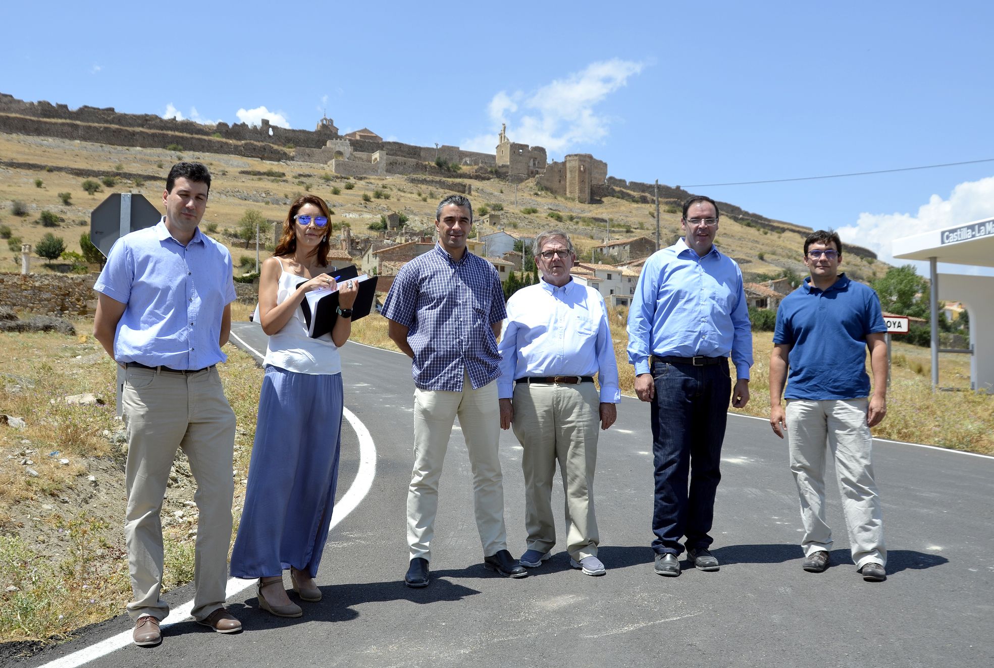 La Diputación de Cuenca mejora el acceso al complejo histórico-artístico de la Villa de Moya