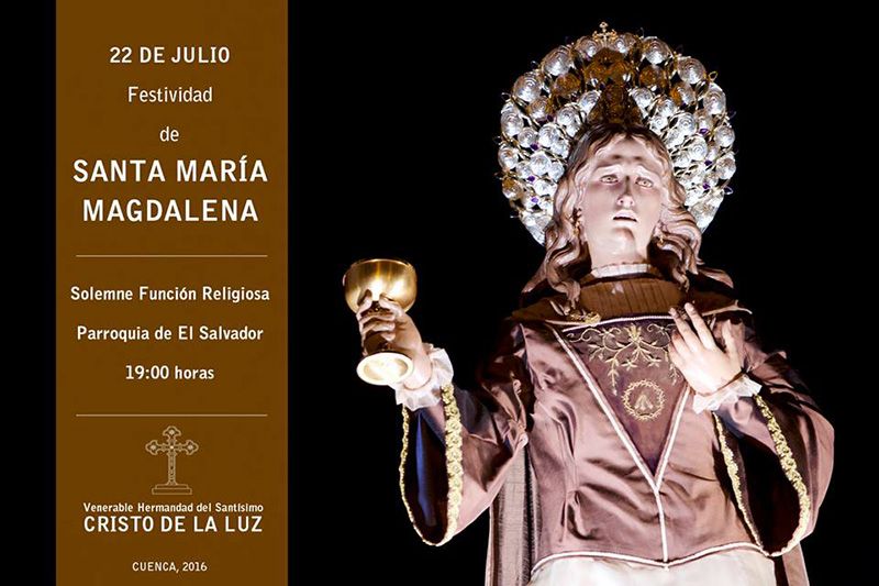 La V. H. del Santísimo Cristo de la Luz celebra el viernes su Función en honor a María Magdalena