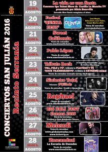 Una programación especial de la Feria y Fiestas de San Julián 2016 para un año especial 3 CARTEL SAN JULIAN