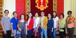 Delegación filipina en Cuenca.